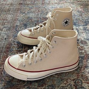 All Star '70s High Top Sneakers in Rare Parchment color